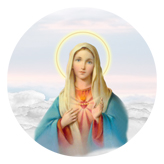 DAROUND 108 WT Immaculate Heart Clouds White